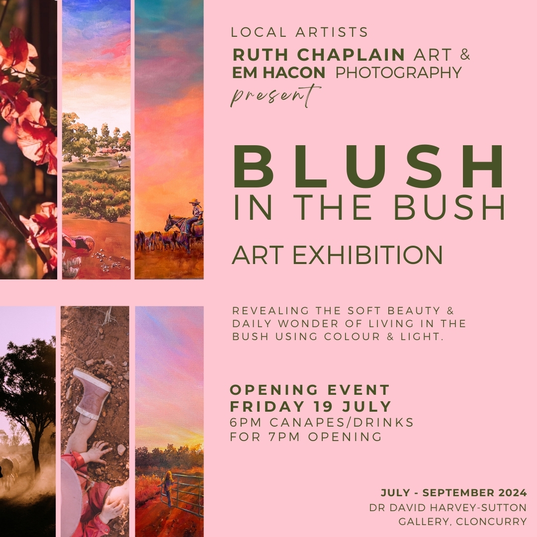 Blush in the Bush Exhibition